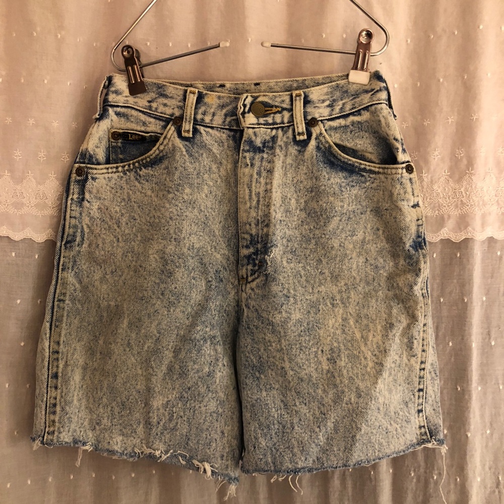 Vintage LEE Acid Wash shorts
